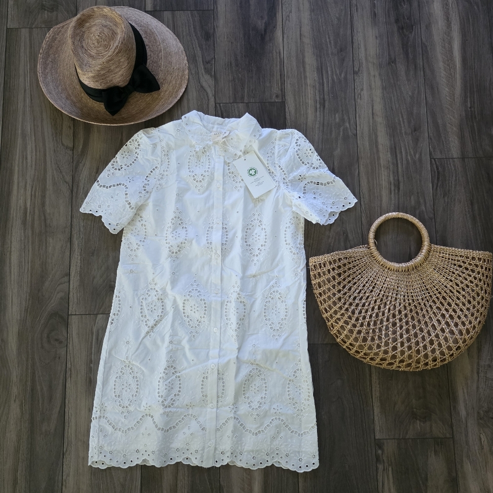 NWT Sezane Elvina Dress - Picture 7 of 16